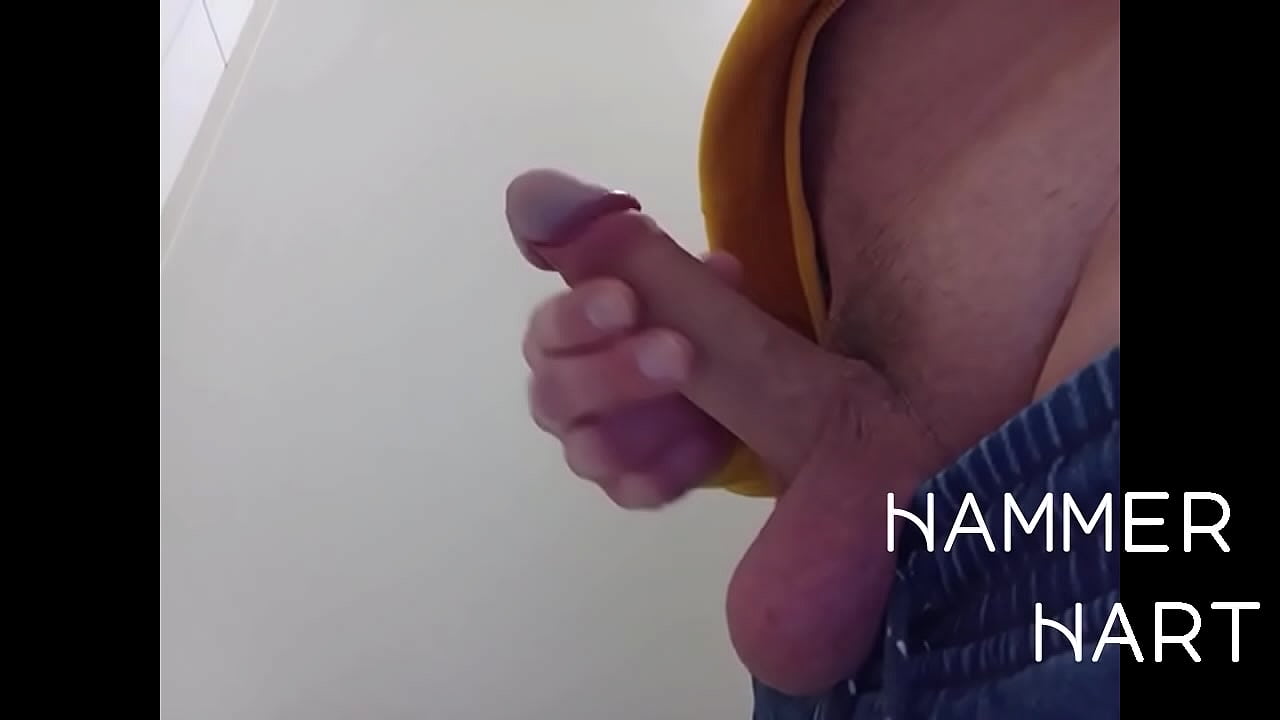 Quicky - Short View wanking at the toilet