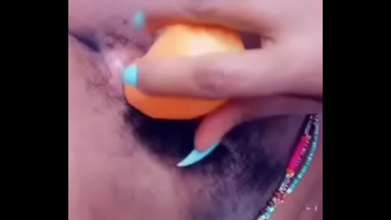 I am horny and there was no dick, I fucked myself with carrot.