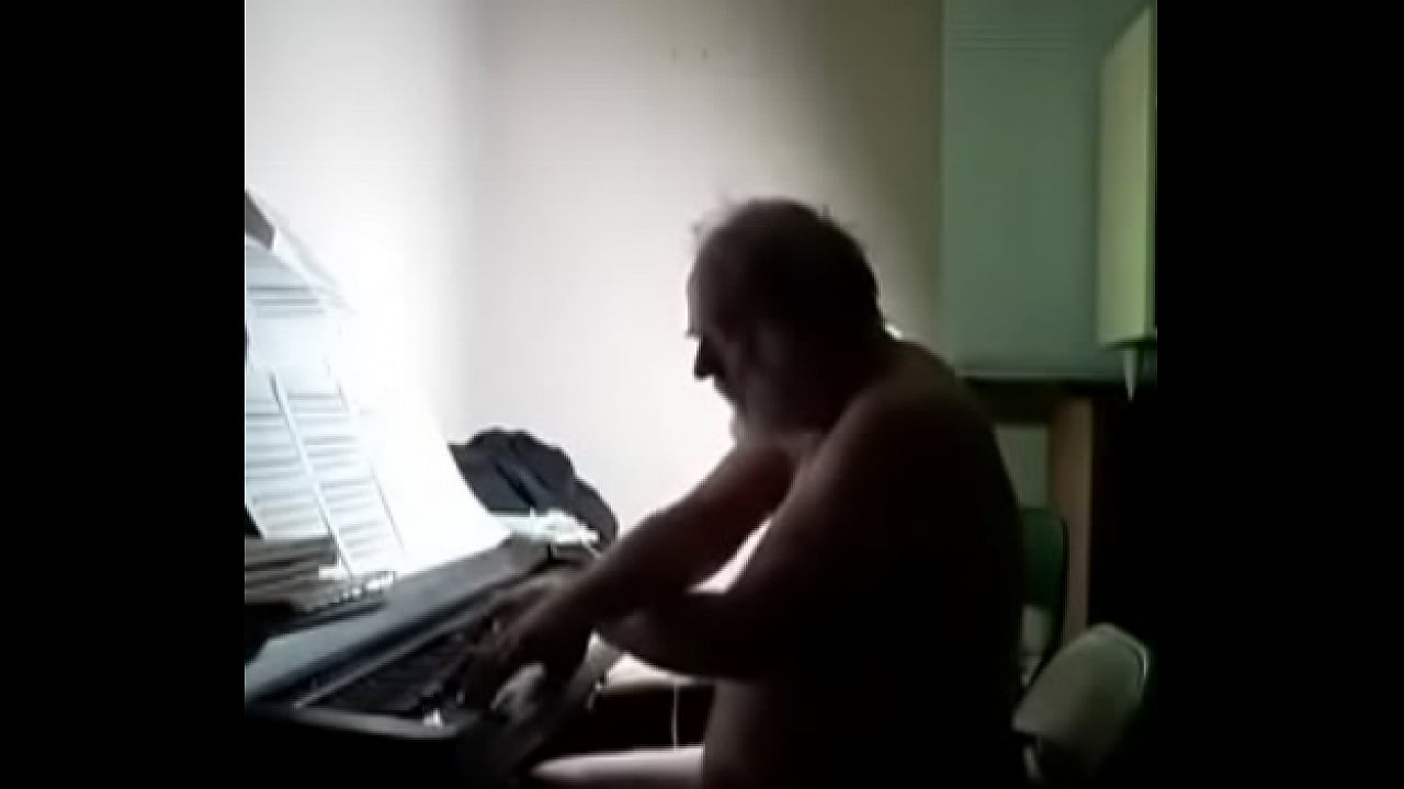 Nude Organ Toccata Played in Piano