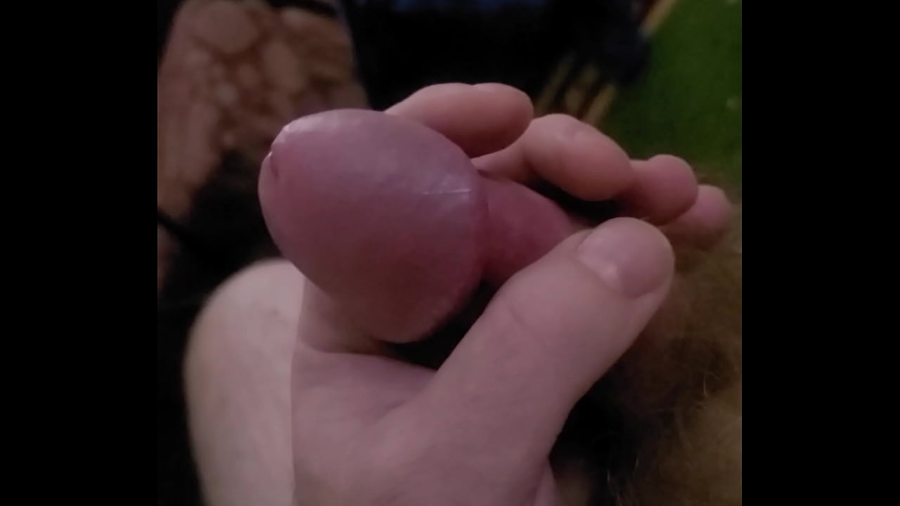 Eating my own cum yummy