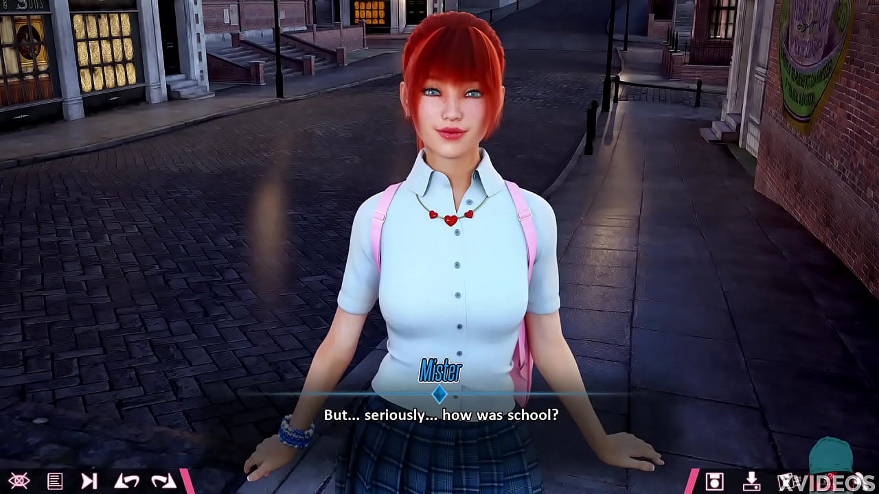 A date with the cute redhead - DOUBLE HOMEWORK