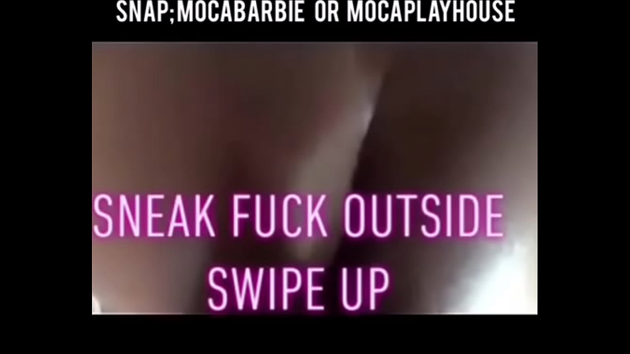 Fucked outside