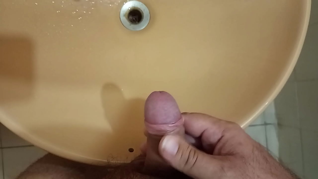 Pee hard dick