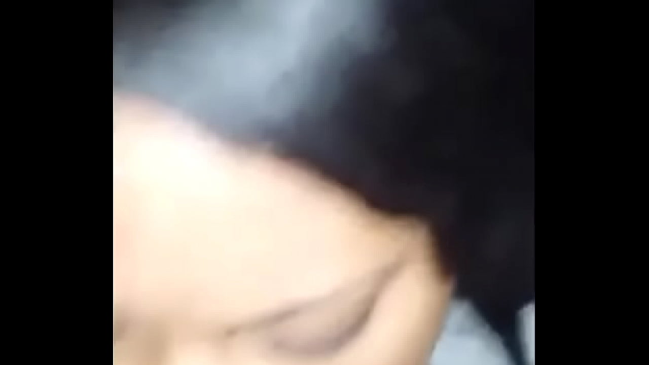 Black teen with pretty titties wasn't prepared for cumshot