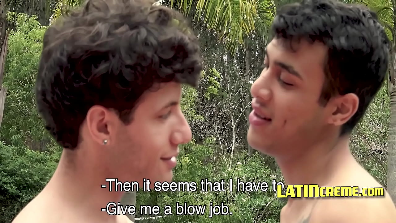 Latino Gay Dudes Fuck Outdoor