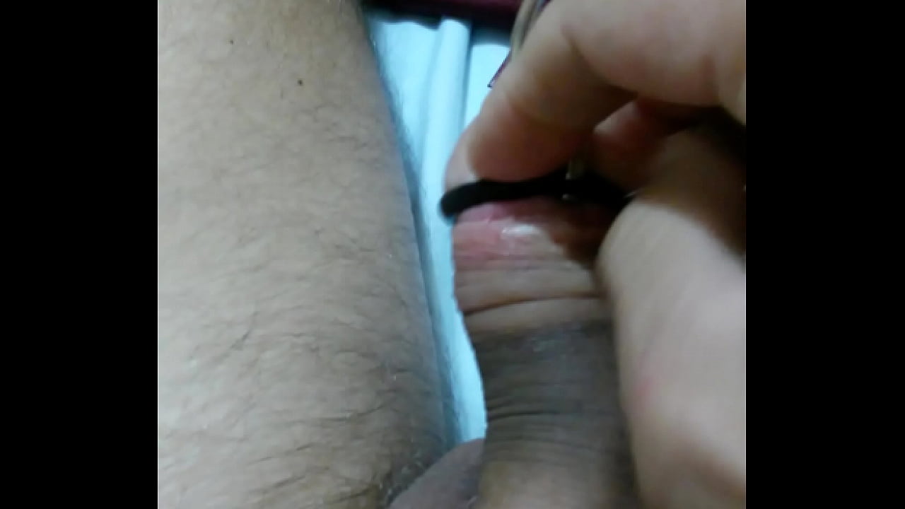 Inserting a sound in my cock