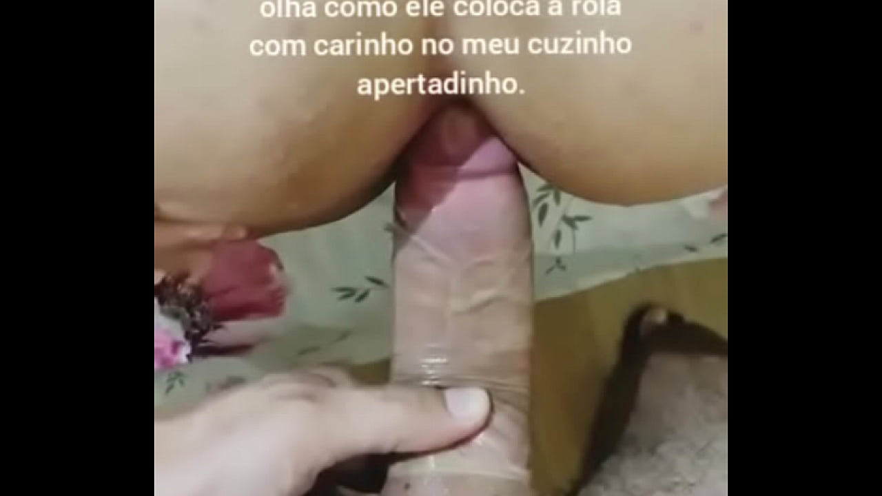 tesão dando o cu