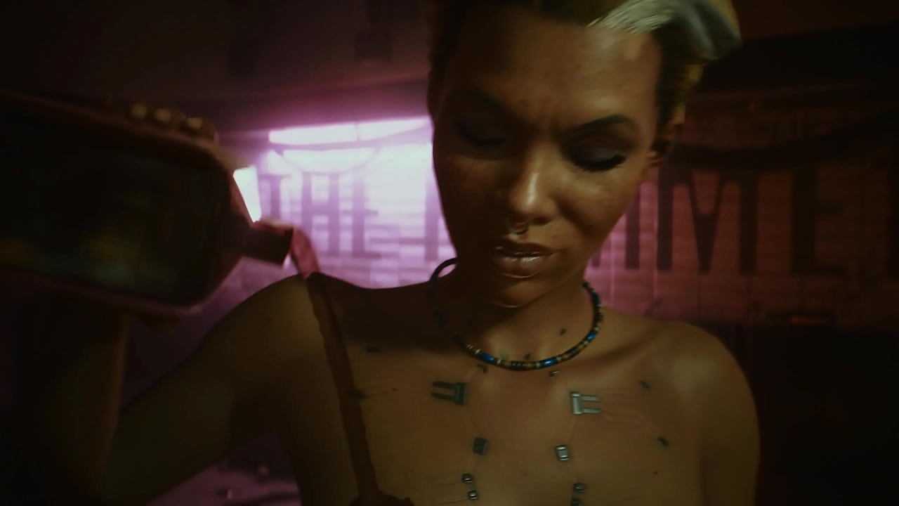 Alex Cyberpunk 2077 Animated Sex | Hammer Club Backstage | Lizzie's Braindance Mod