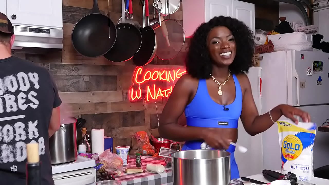 "cooking and sex talk"