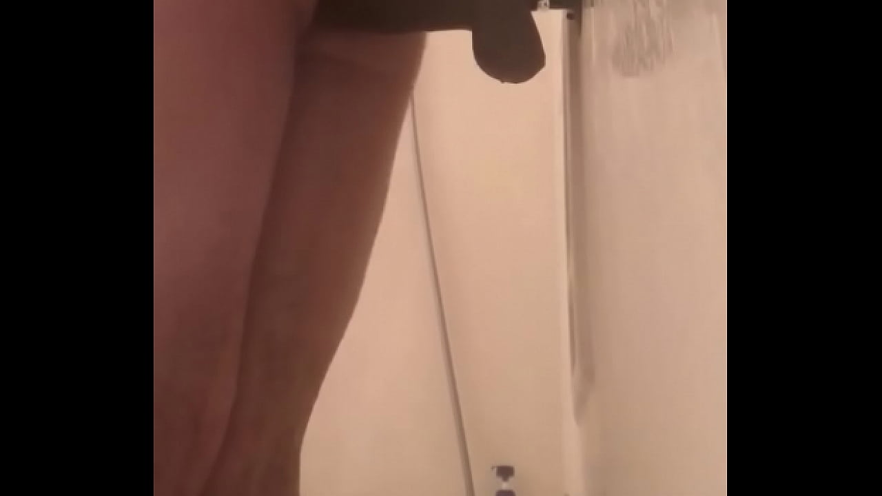 Fucking myself in the shower again
