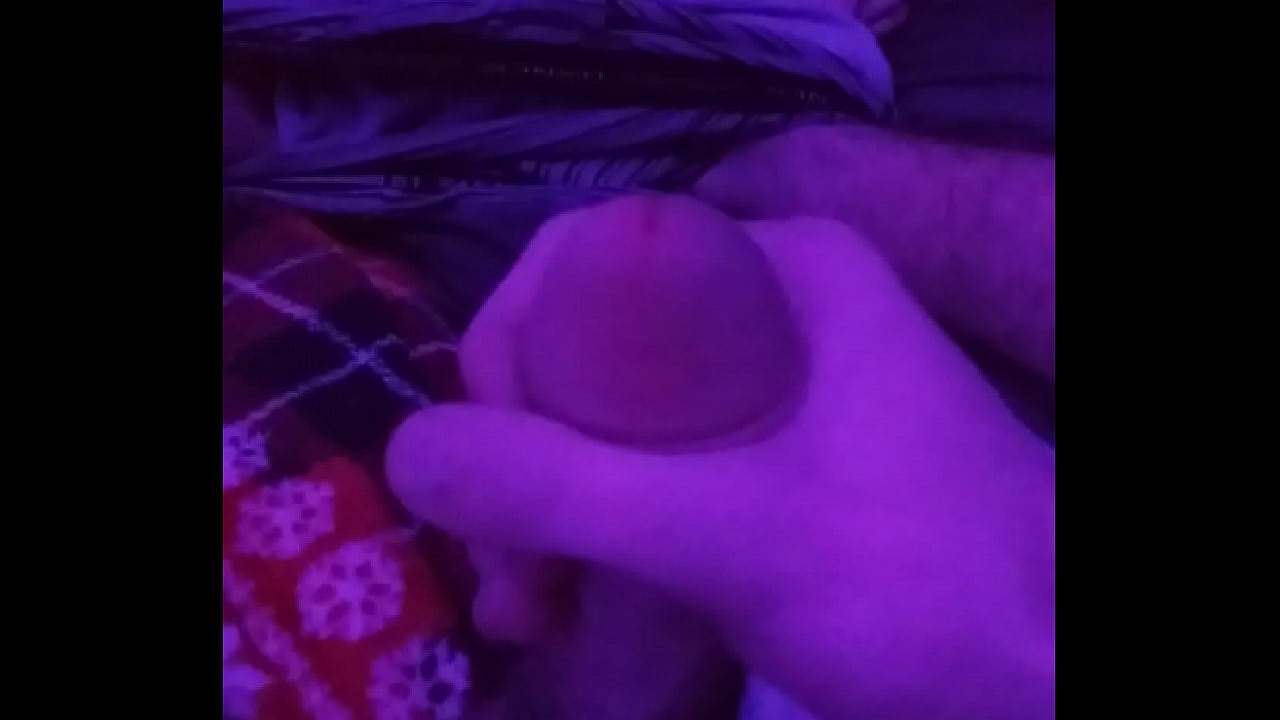 Huge dick jerking off