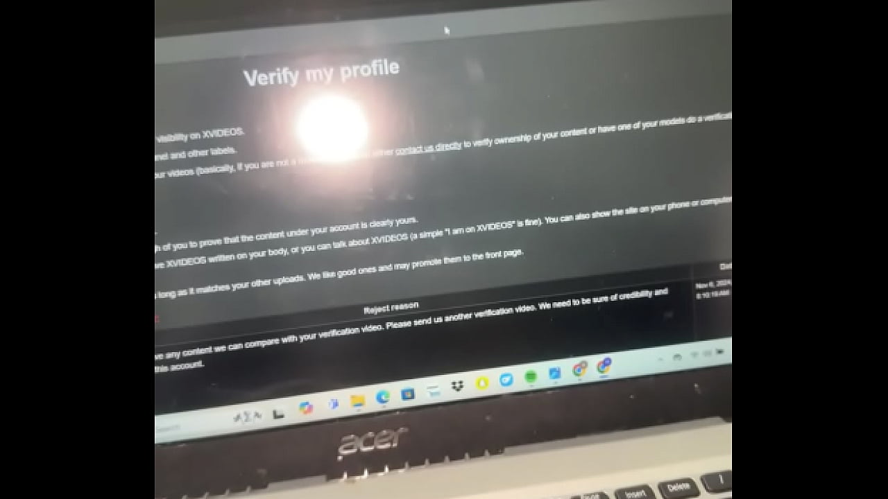 Verification video