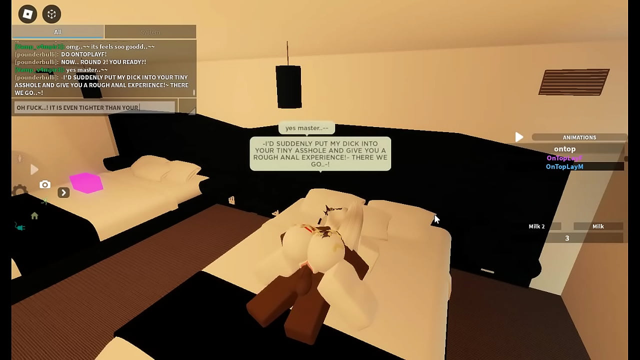 Roblox bitch got roughly fucked by BBC