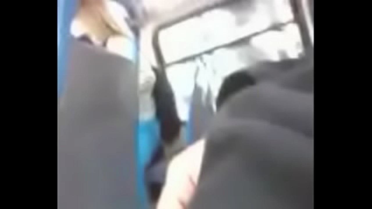 masterbating to a blonde on the bus