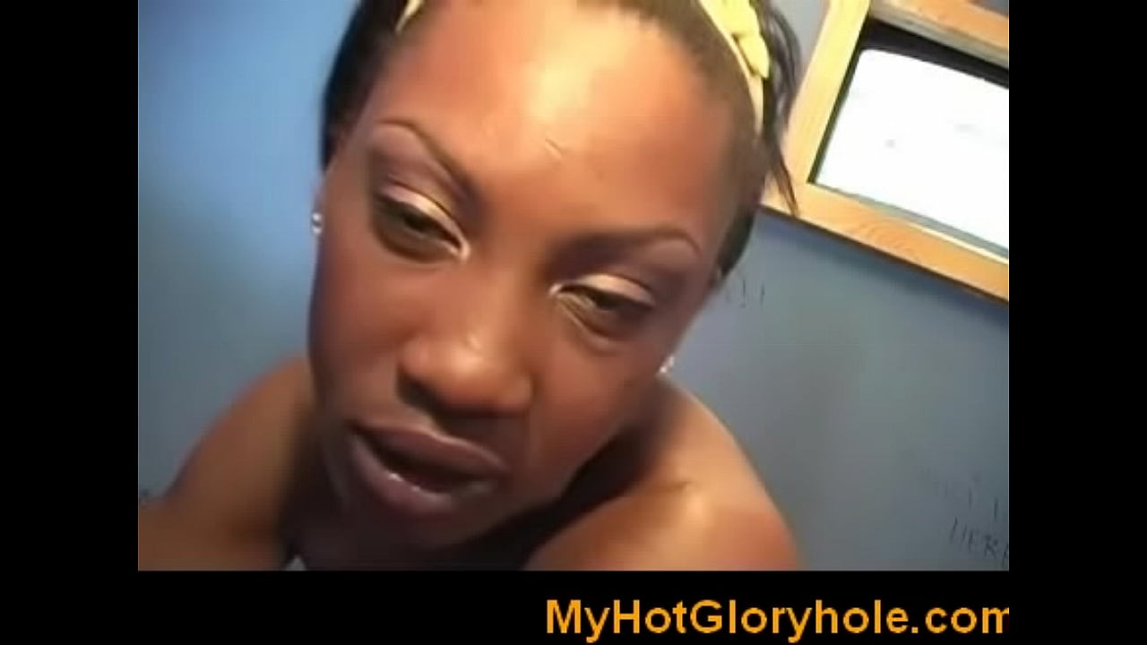 Only gloryhole blowjob black cutie 22