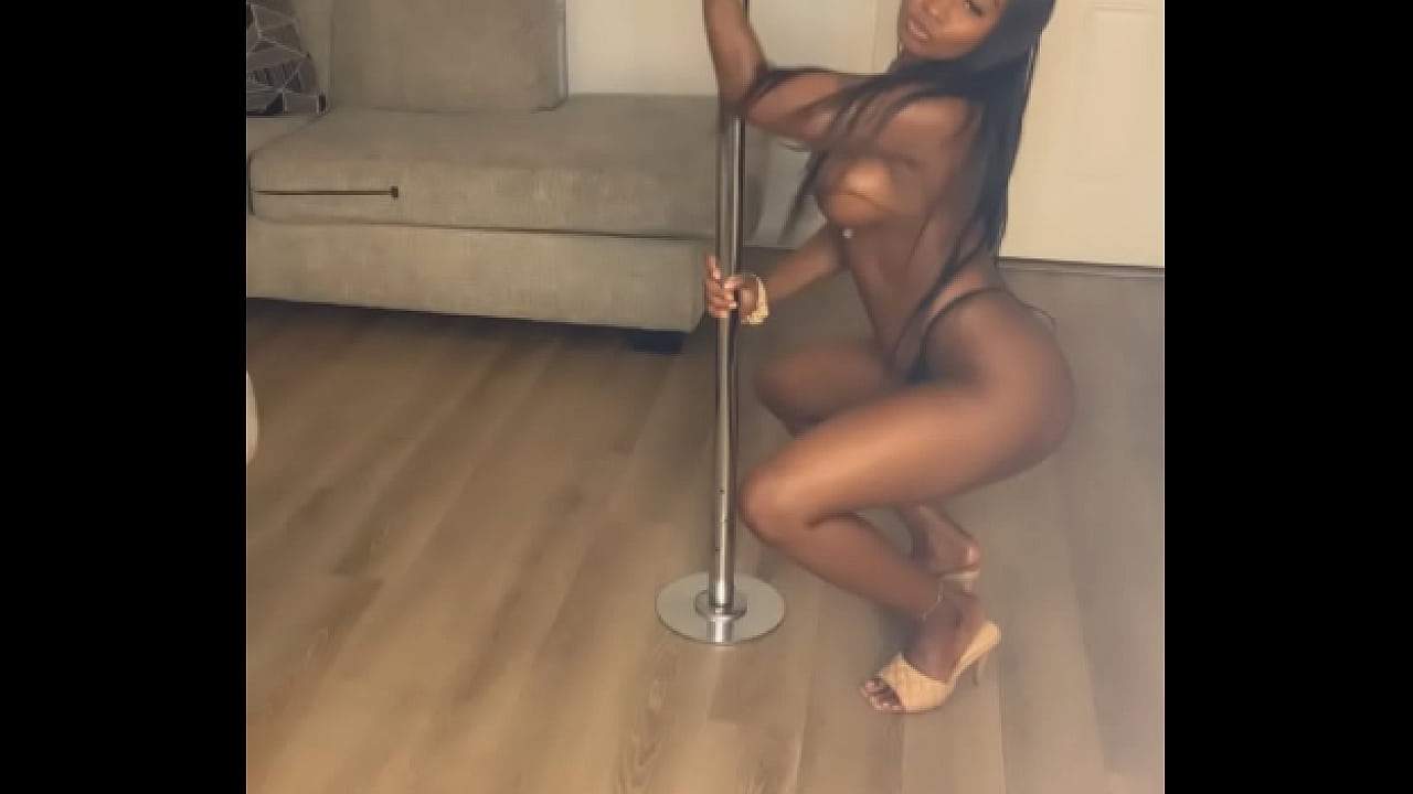 Ebony divine teasing