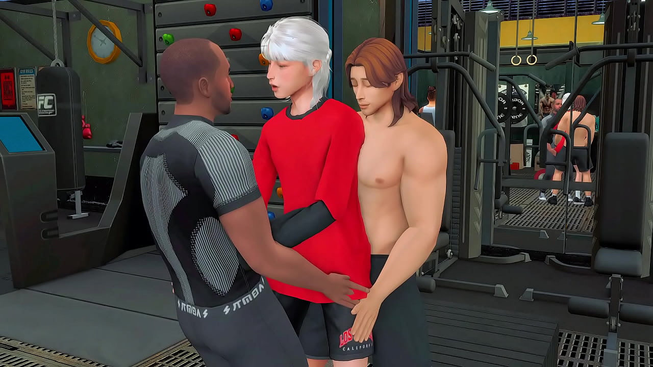 HARD ANAL GANGBANG IN THE GYM FOR BEARS (SIMS   ANIME HENTAI   SFM)