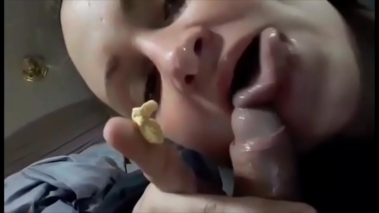 Tiny pecker sucking