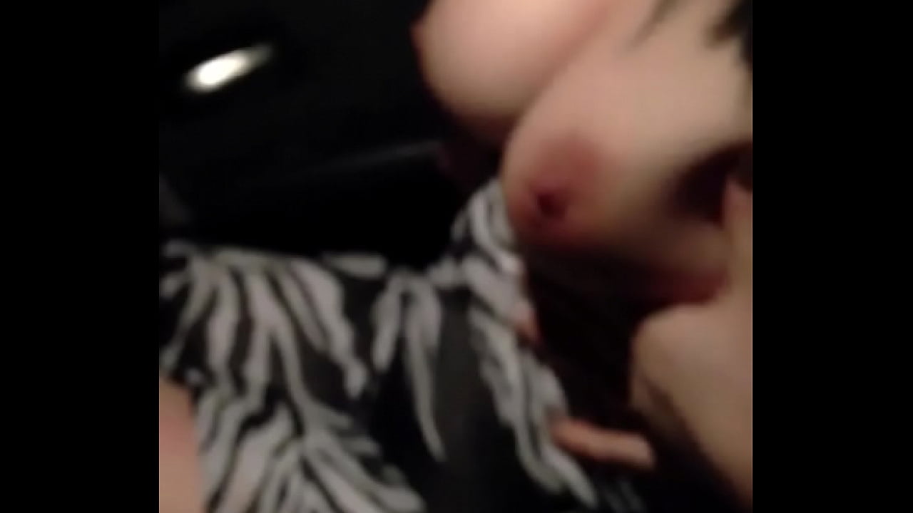 Hot wife jiggling tits in car (just42fun)