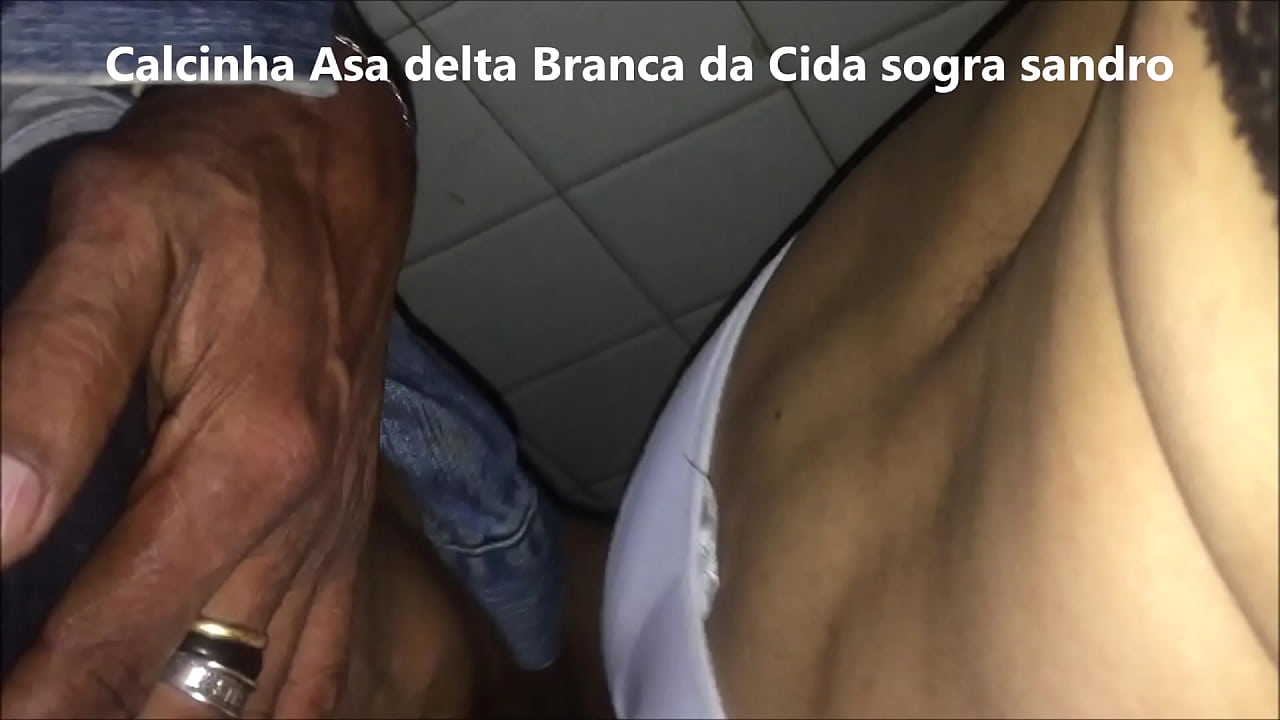 Eu usando outra calcinha que peguei da sogra do Sandro 2019