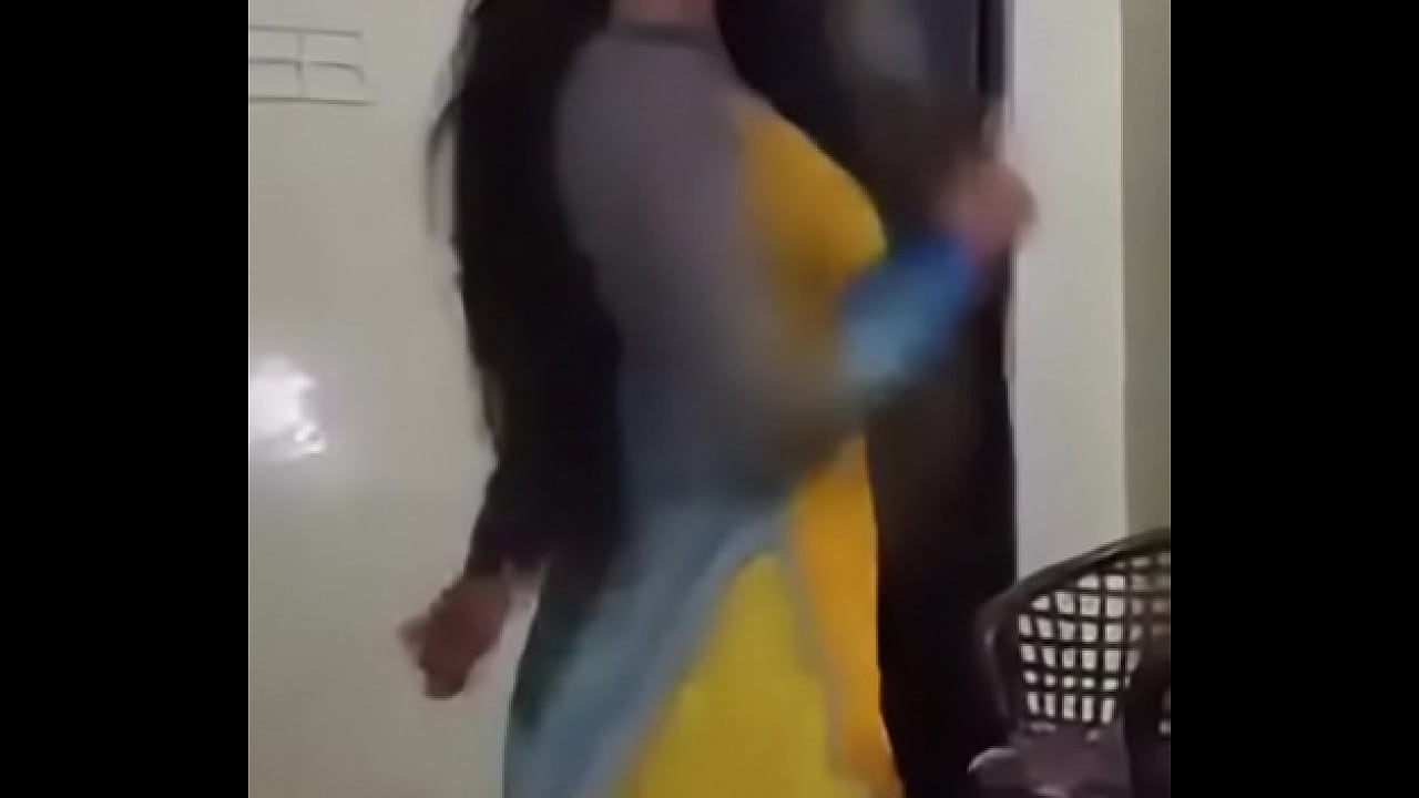 Indian girl dances in bathroom