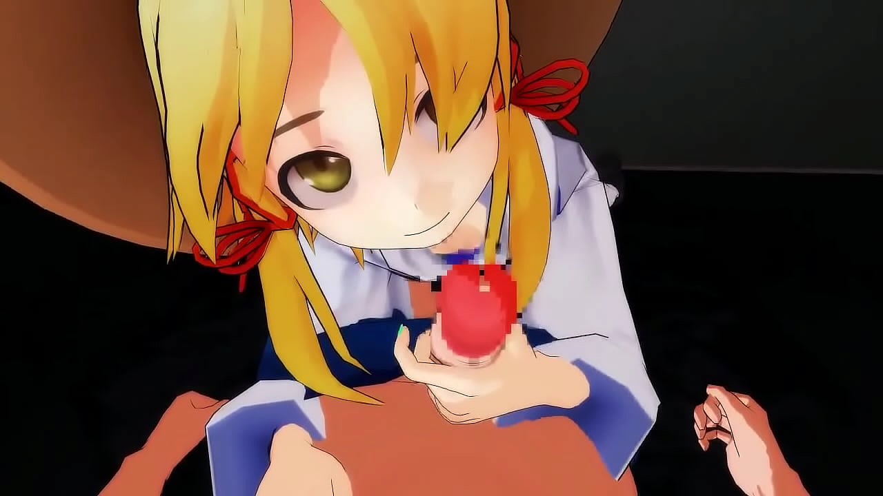 MMD - Suwako POV Blowjob.