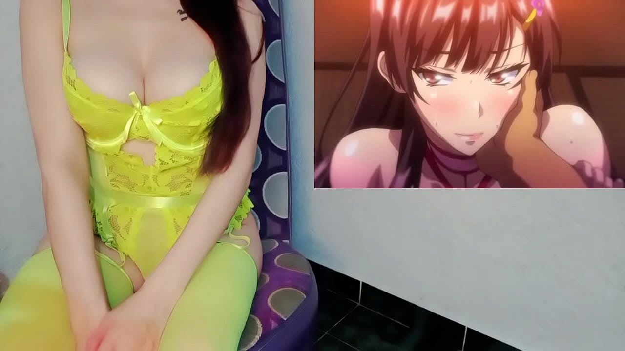 Su amiga ahora tiene la tetas mas grandes y no se resiste - Hentai Asijai no Chiru