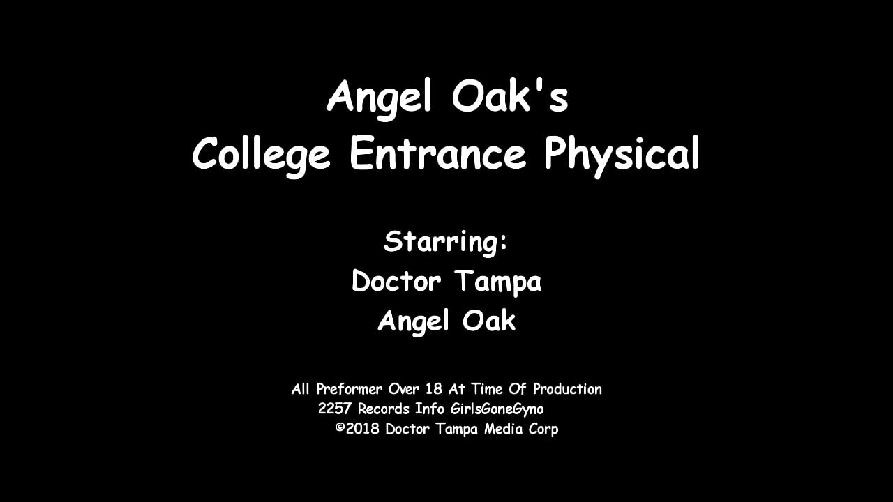 Latina Angel Oaks Gets Full New Student Physical Which is Caught On Hidden Cameras As Dr Tampa Examines Her On GirlsGoneGyno Join For Full Video
