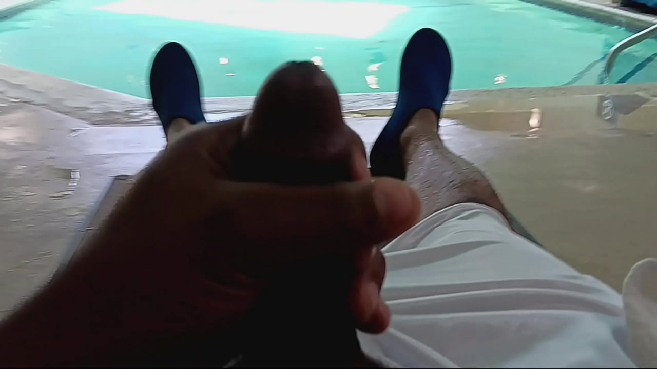 Swimming pool nice hard dick