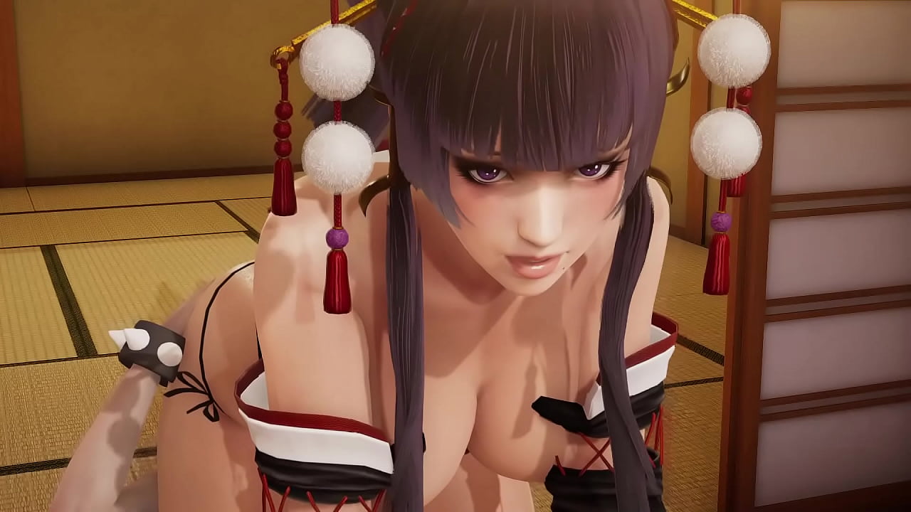 Street fighter Chunli x nyotengu cunnilingus pussy