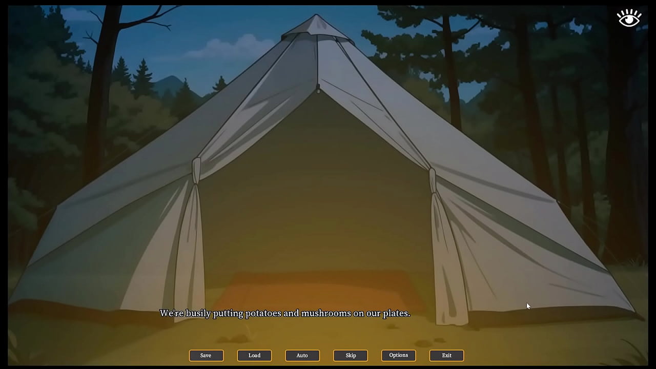 Tomboy Sex in forest [ HENTAI Game ] Ep.2 hot footjob in the tent !