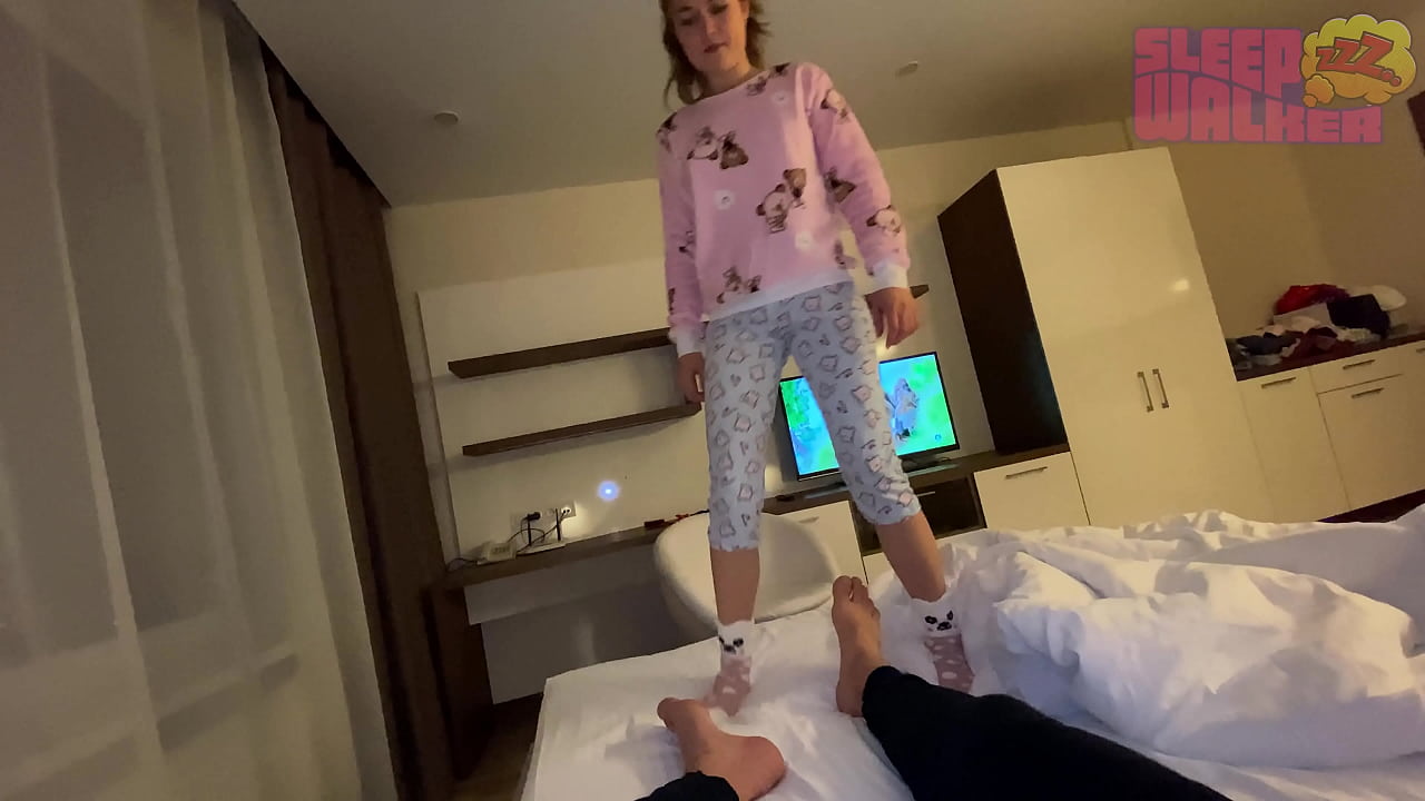 STEPDAUGHTER FUCKS ME WHILE I'M TALKING