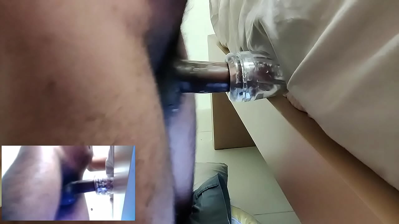 Handsfree Fleshlight Cumshot