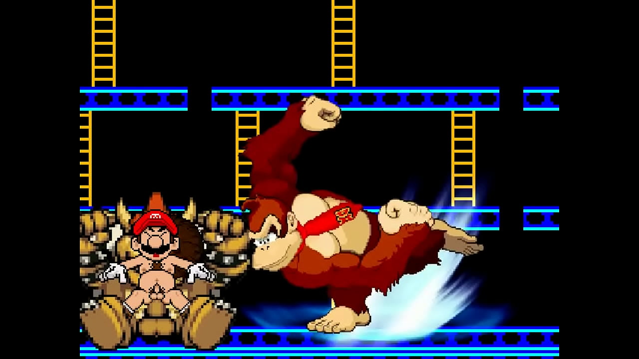 Bowser & D.K. VS Mario