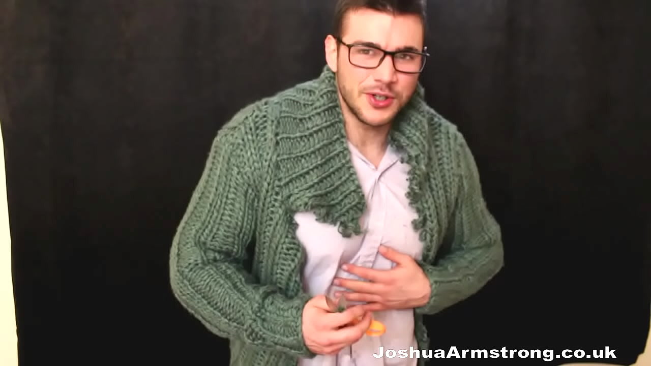 Ripped Sweater And Cum For Chrimbo