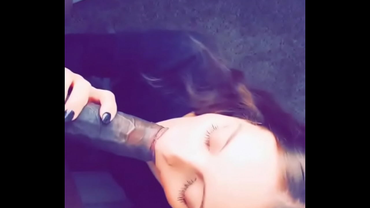 White girl deepthroat black bbc