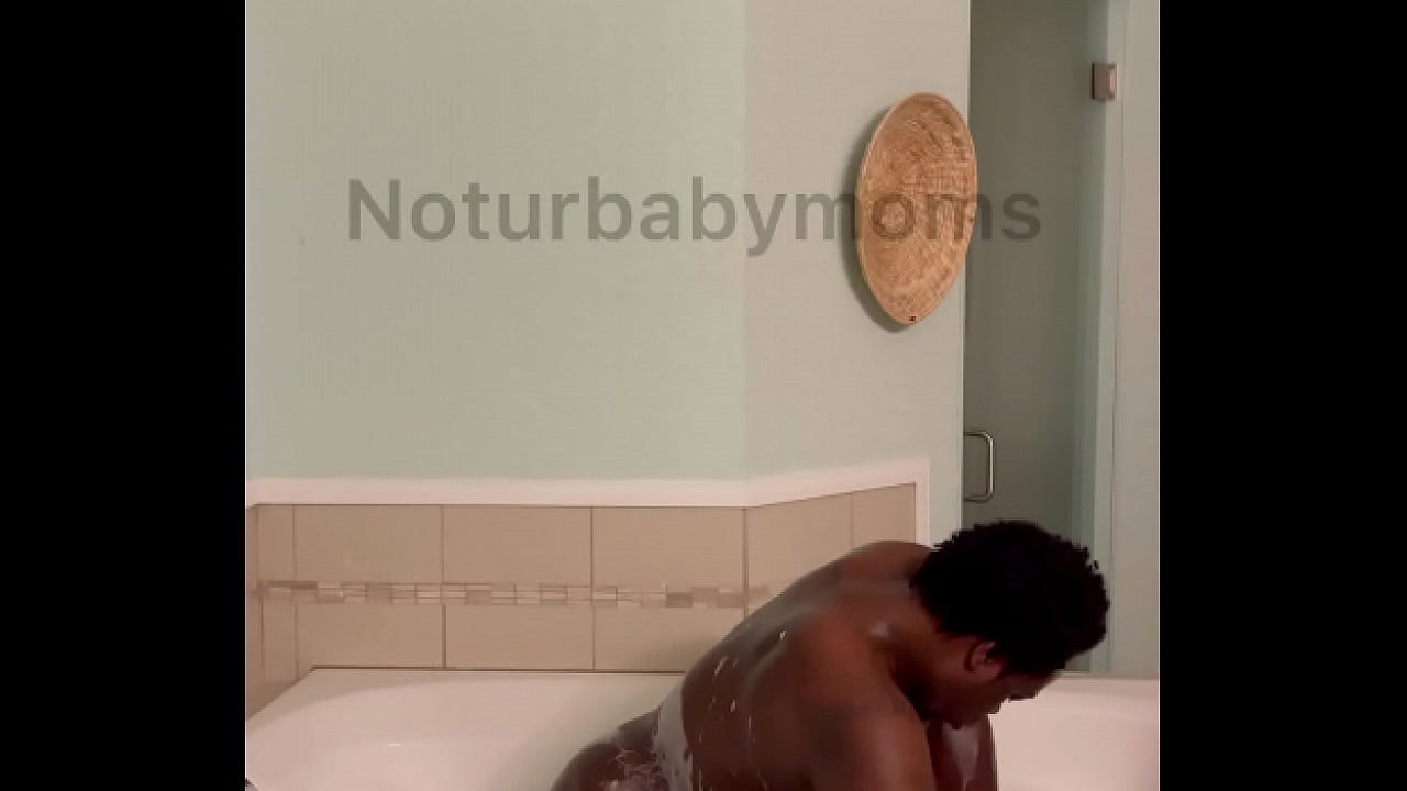 BBW interracial Valentines Day fucking in the bath part 1