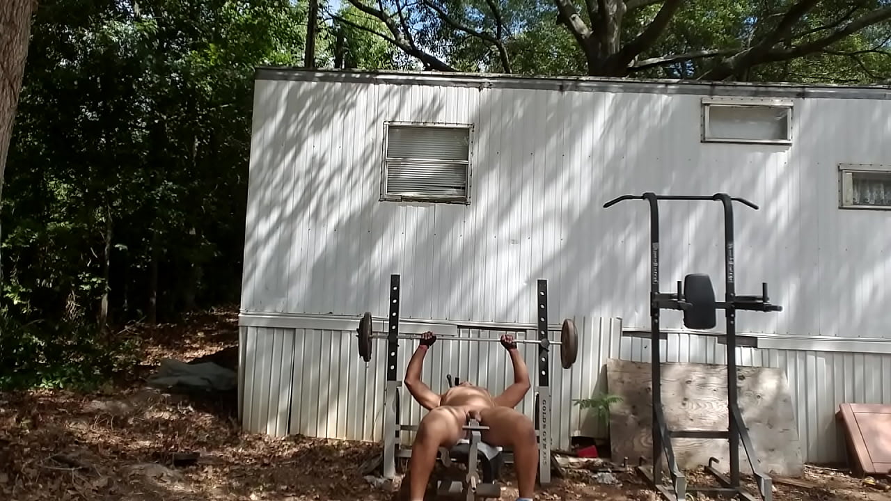 Workingout naked