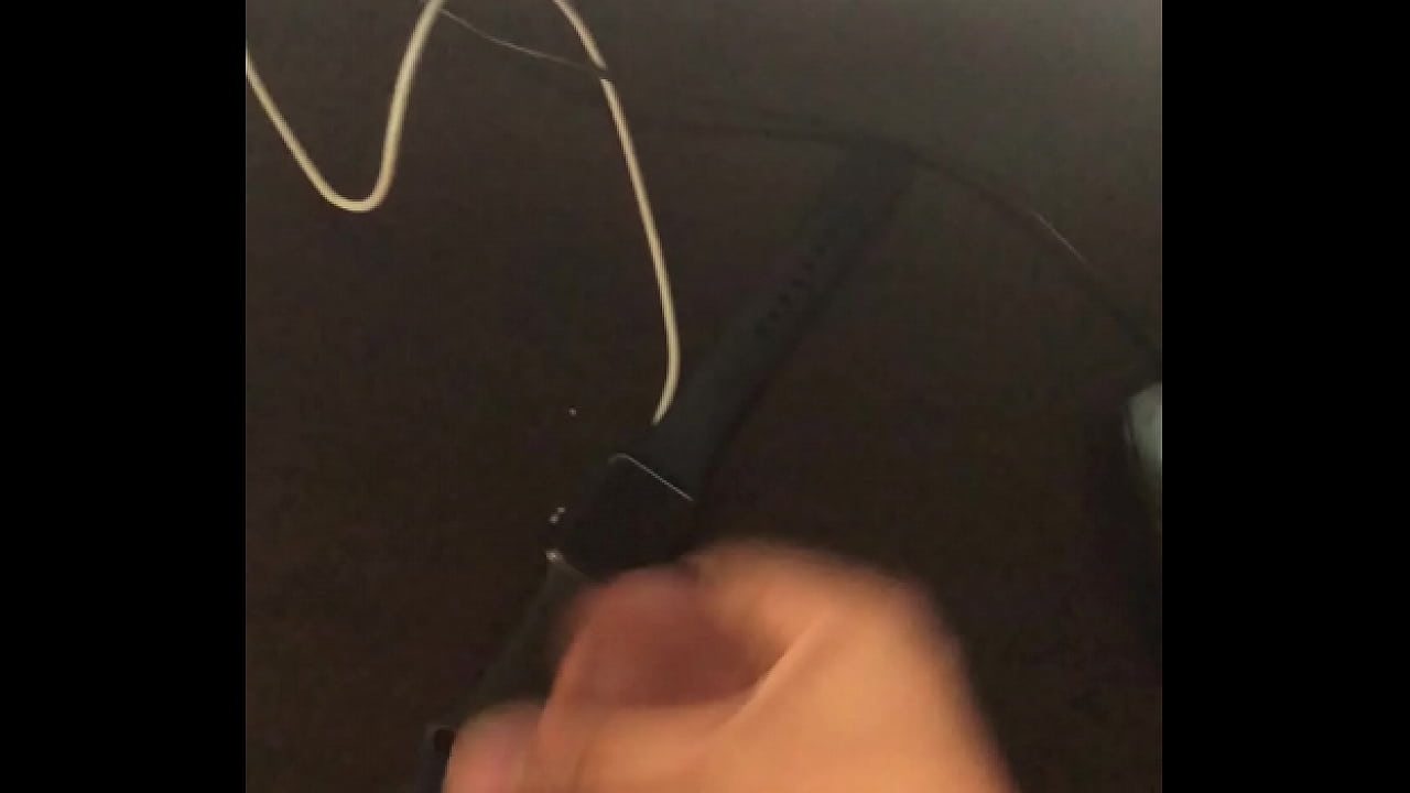 Masturbating and cummed on an Apple watch while video taping it with an iPhone
