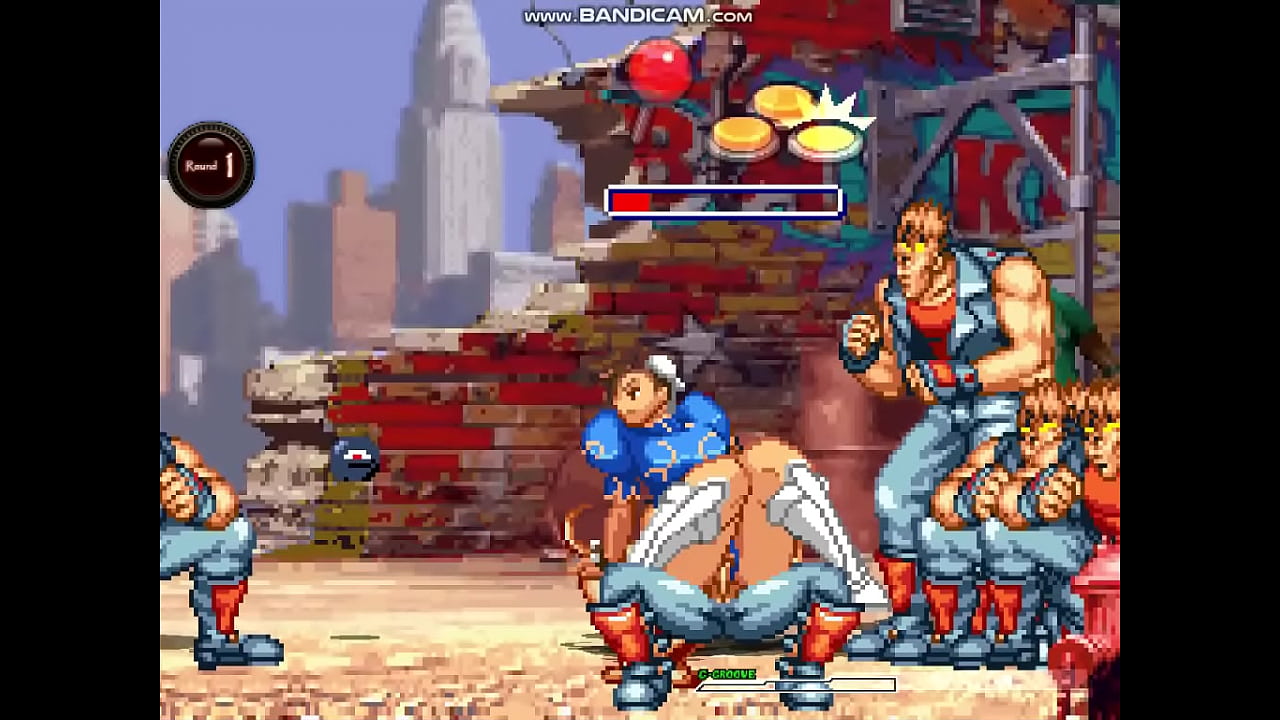 Chun-Li takes on the tower gang