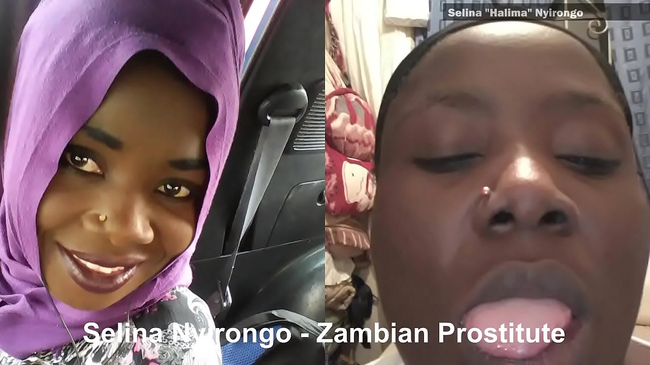 Selina Nyirongo playing with her vagina!