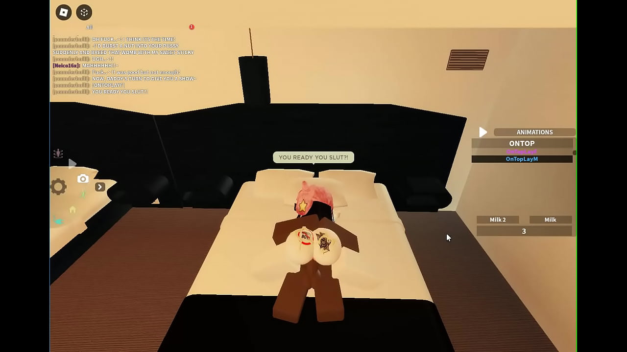 Roblox prejudiced girl gives up her prejudices when she tastes my BBC