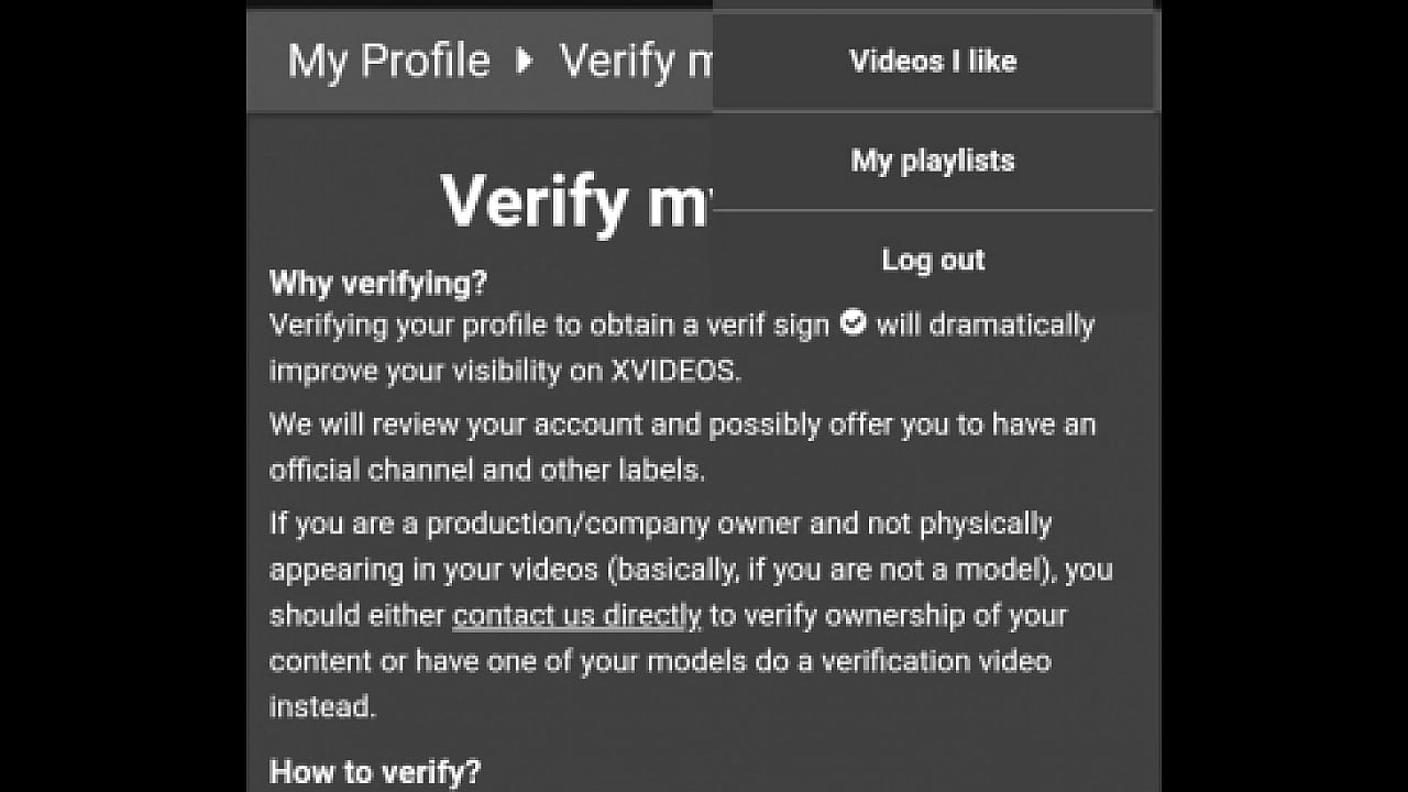 Verification video