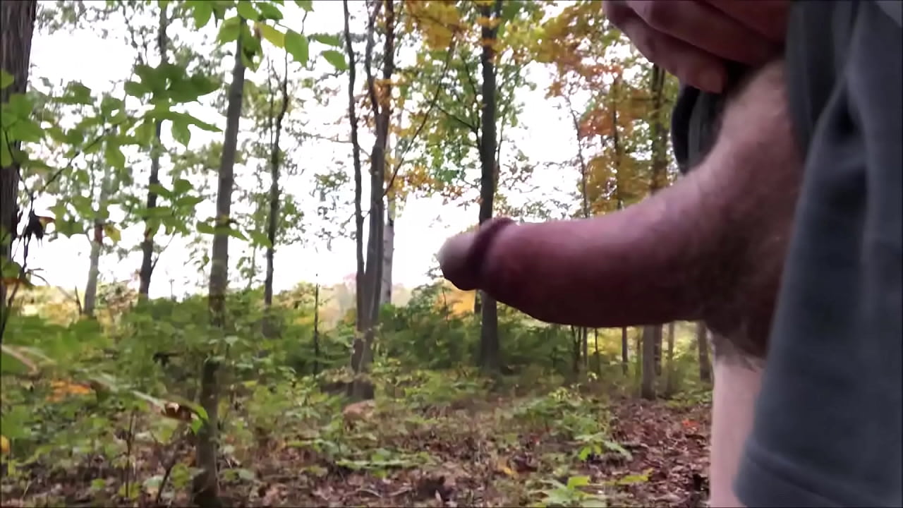 Public Cum In The Forest Oct 2020