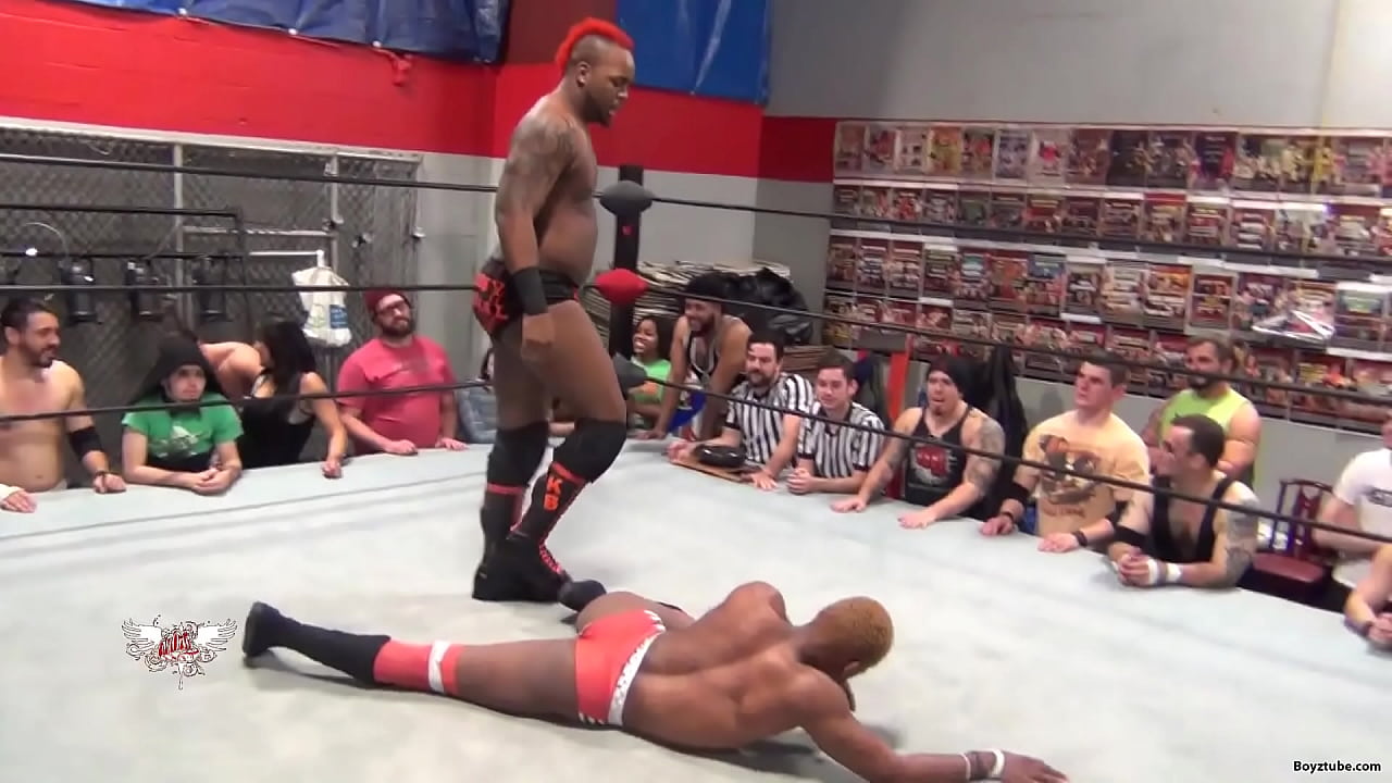 black wrestle dudes