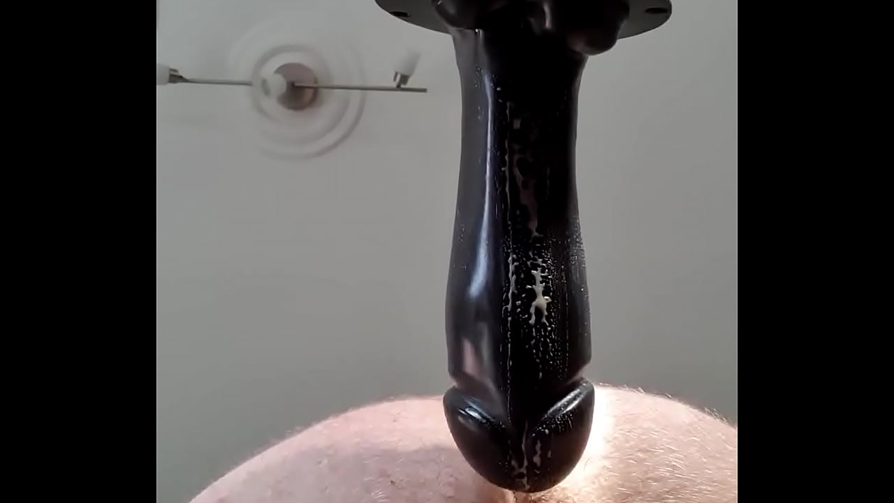 Fat dildo fuck