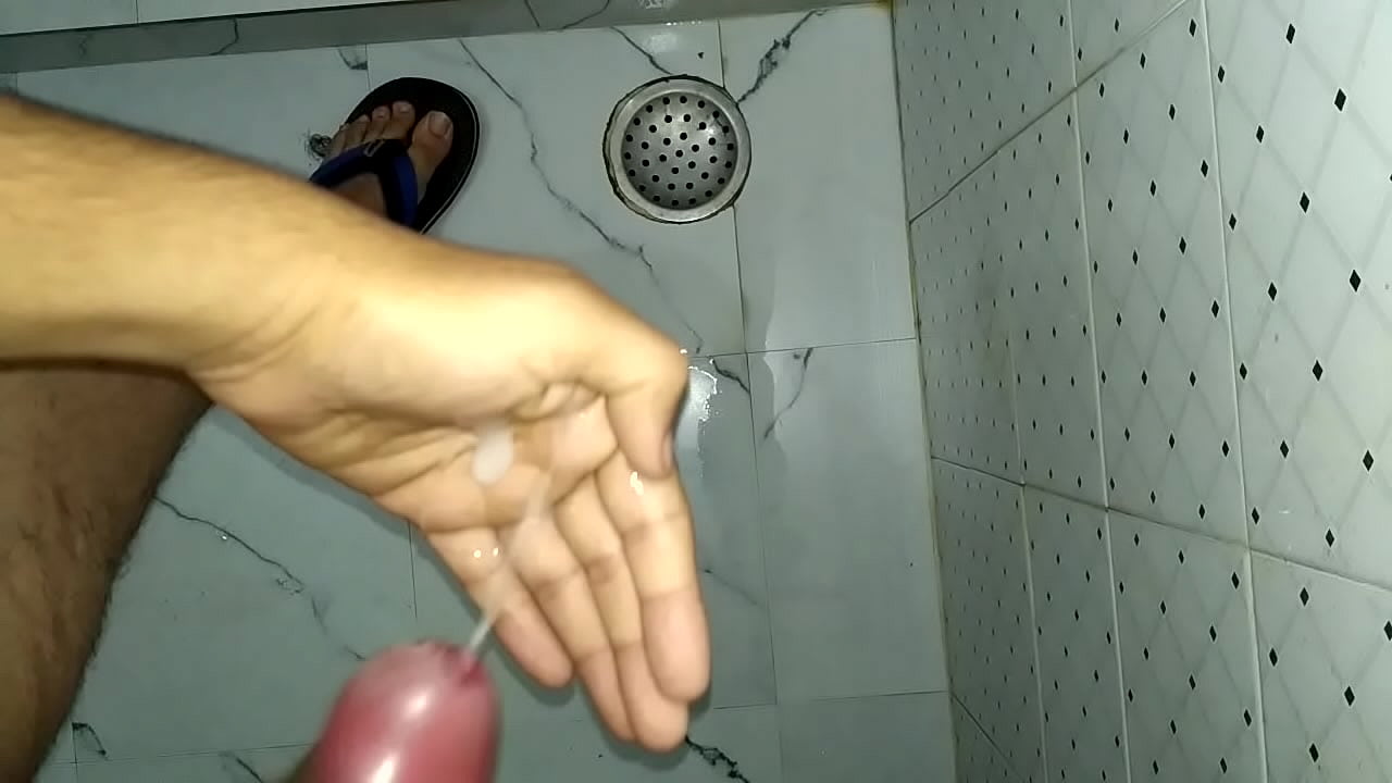 My Cum Shots In Bathroom !!!