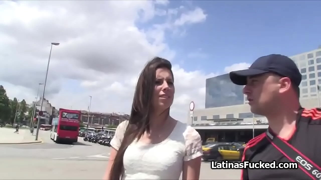 Sucked by Latina in public