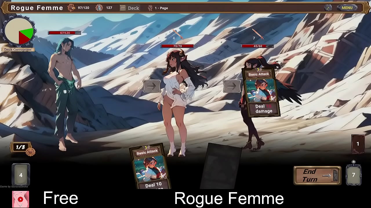 Rogue Femme (free game itchio) Card Game