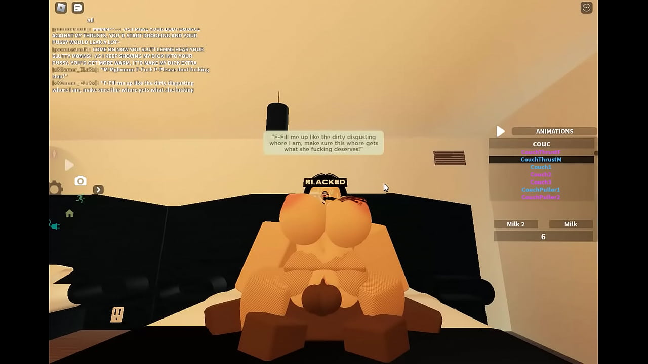 Roblox big ass slut got a taste of that BBC